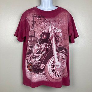 HARLEY DAVIDSON - L - Vintage Motorcycle Printed Tee